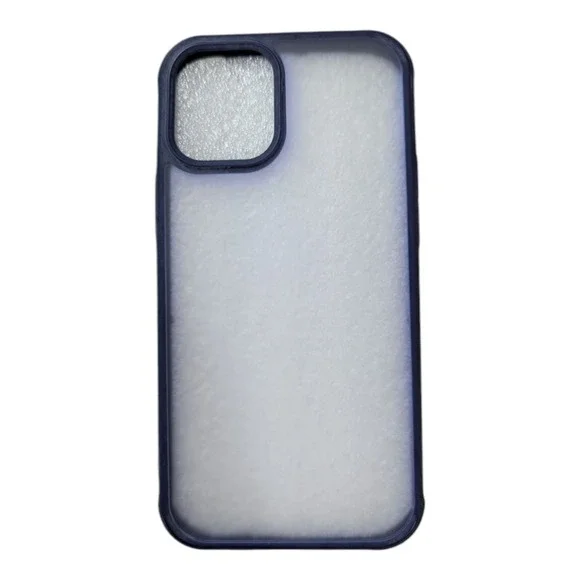 O7.‎ Mobile Soft Navy Blue Bumper Case For Apple iPhone 12 Mini