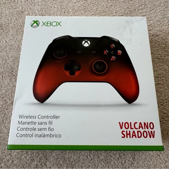 Red/Black Wireless Microsoft Xbox One Controller Model 1708: Untested/for parts