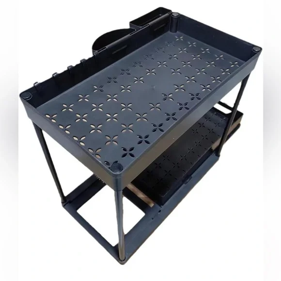 Pull-out Storage Rack Under-cabinet Bathroom Drawers High-strength Anti-skid