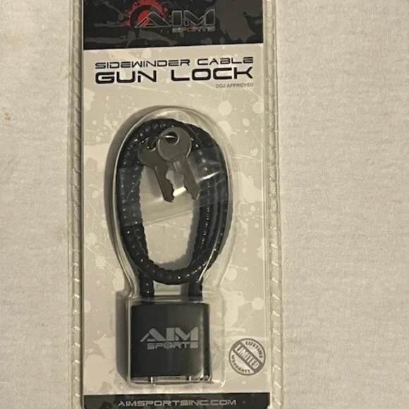 Sidewinder cable gun lock