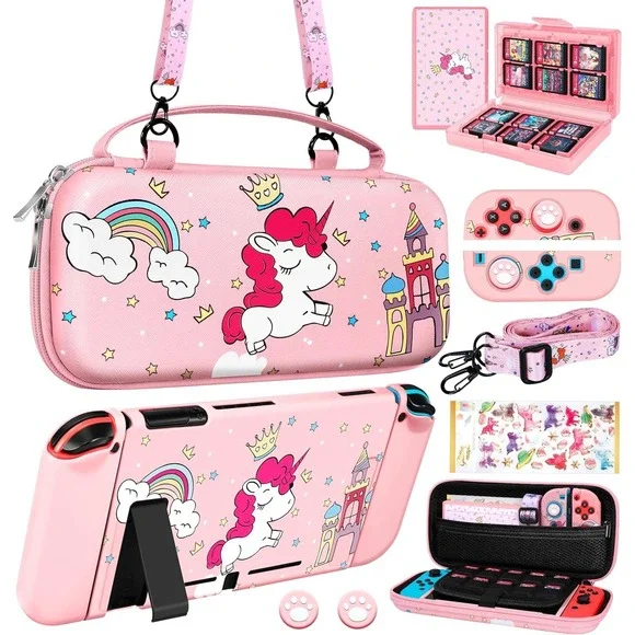 Nintendo Switch Unicorn Carrying Case‎ Accessories