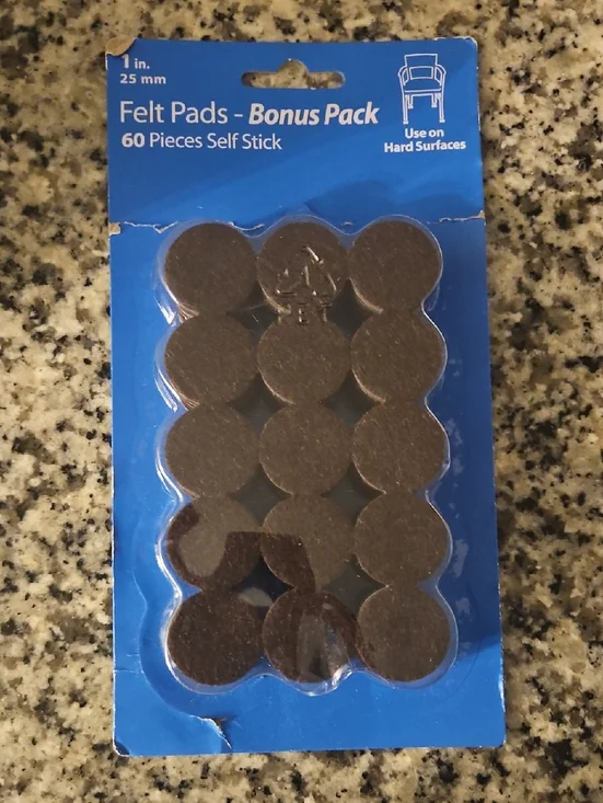 Black Round Adhesive Pads - Protective Phone Accessories