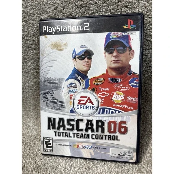 NASCAR 06 Total Team‎ Control PS2,2005 EA Sports Complete CIB Tested Fast Ship