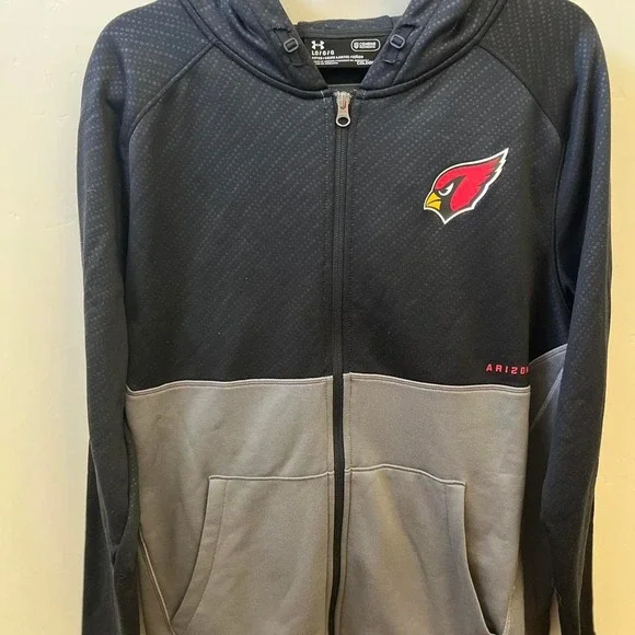 NFL Combine Arizona Cardinals men's large full zip hoodie Under Armour