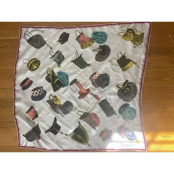Jacqmar silk scarf headscarf British Royalty military helmets‎
