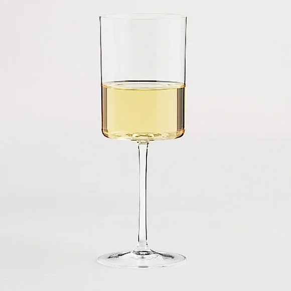 New🍹🍷🥂Crate&Barrel Edge Collection White Wine Glass 13oz