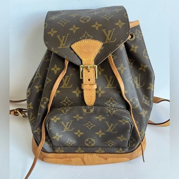 Louis Vuitton Montsouris MM Backpack Monogram Bag