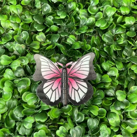 PINK Butterfly Phone Socket