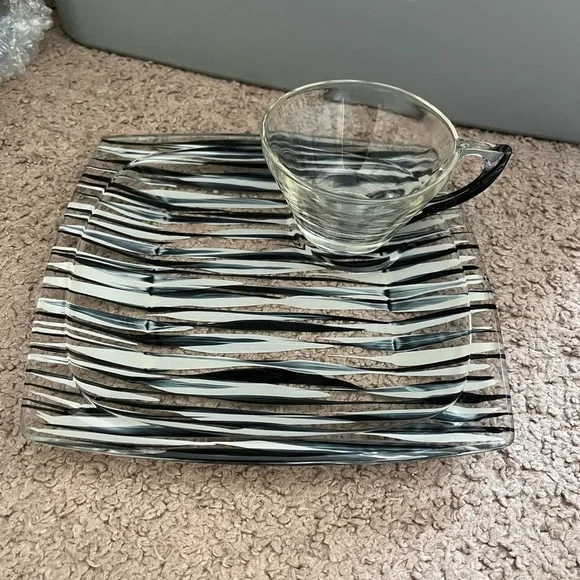 Hand Painted Plate and Cup Sets