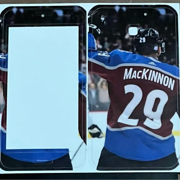 Colorado Avalanche Hockey #29 Nathan MacKinnon phone cover skin for Galaxy J3