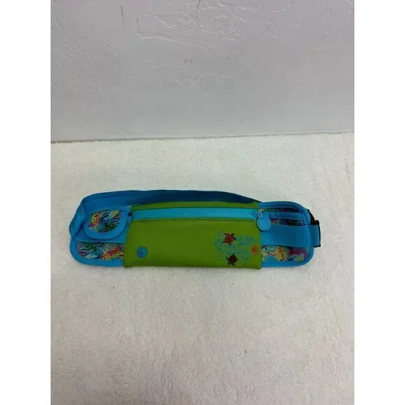 Girl Scouts Seas The Day Fanny Pack Green‎ Blue Turtle Design Adjustable Strap