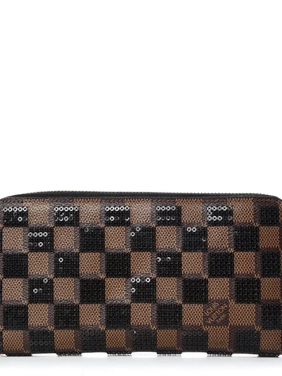 Louis Vuitton Damier Paillettes Zippy Wallet- LIMITED EDITION