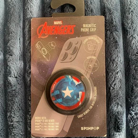 Spinpop Marvel Avengers Magnetic Phone Grip
