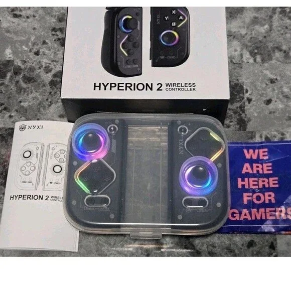 NYXI Hyperion 2 Wireless Controller Dual Hall Joycon Gamepad Nintendo Switch