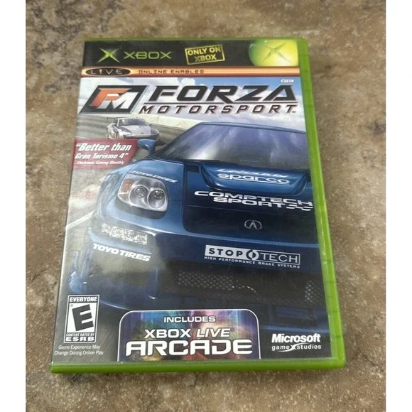 Forza Motorsport - Microsoft Xbox - With Manuel