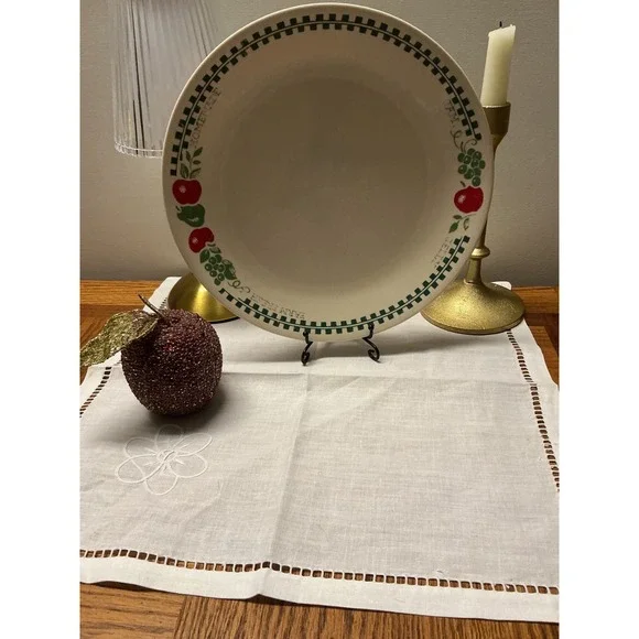 Corelle Farm Fresh Dinner Plate Corning Apple Grapes Cottagecore Plate