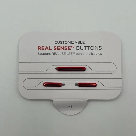 Real sense buttons