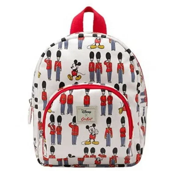 NWT Disney x Cath Kidston Mickey & Queen's Guards Mini Backpack