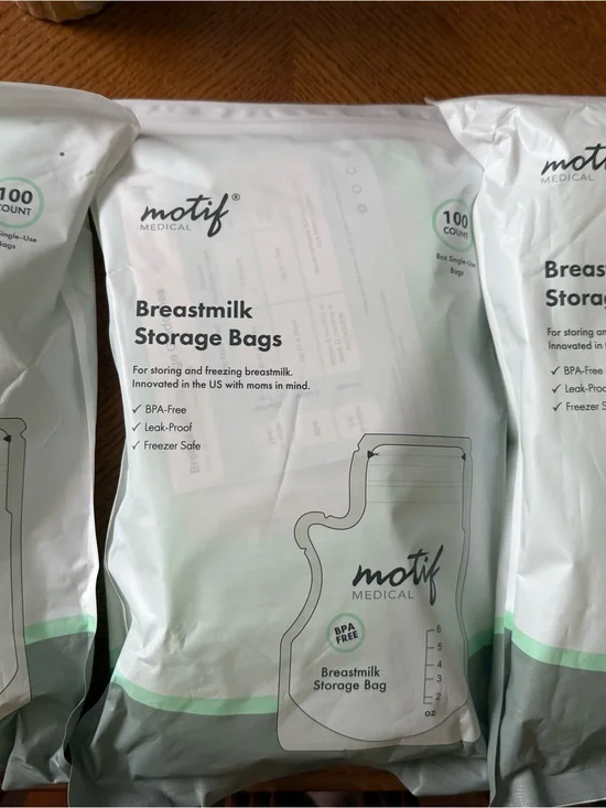 Breastmilk Storage Bags - 100 Count each pack
