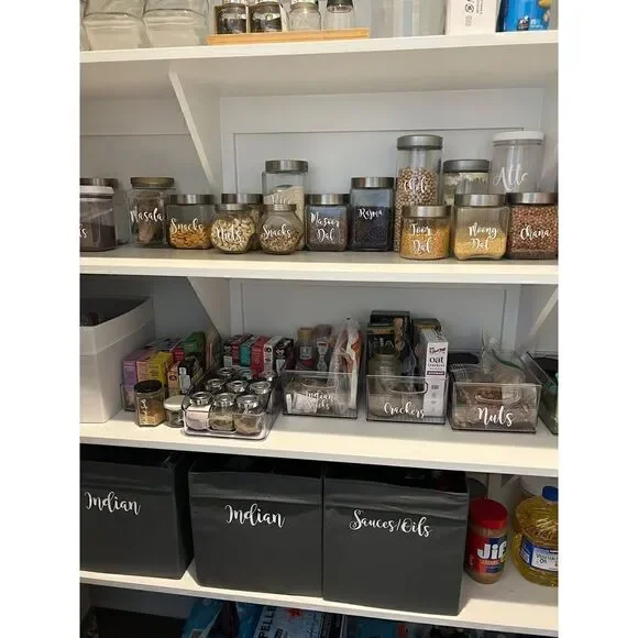 Custom Spice/Pantry Organizing Labels