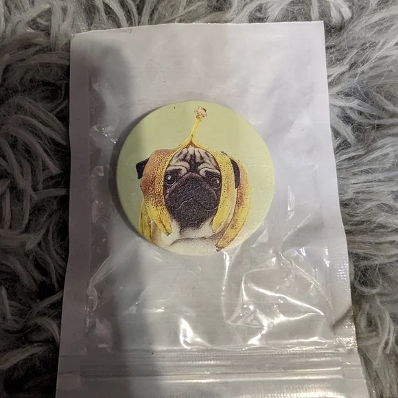 Banana pug popsocket
