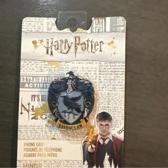Miniso - Harry Potter Metal Phone Grip Ravenclaw Wizarding World Pop Up