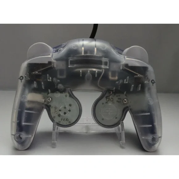 GameCube Controller - Clear & Indigo - Japan Import - Cleaned/Tested- NEW Sticks