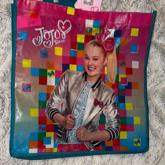 JoJo Siwa Reusable Tote Bag NWT