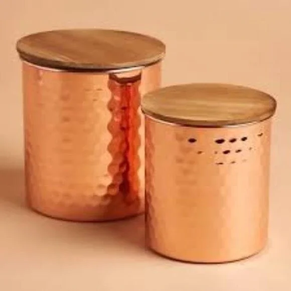 Copper Canister 2 pcs Set‎