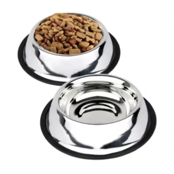 2 Stainless Steal Dog Bowl’s 32 Oz NEW