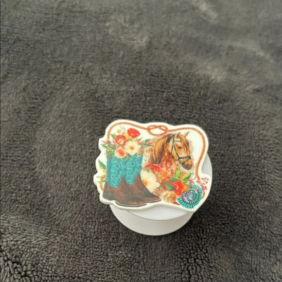 Floral Horse PopSocket
