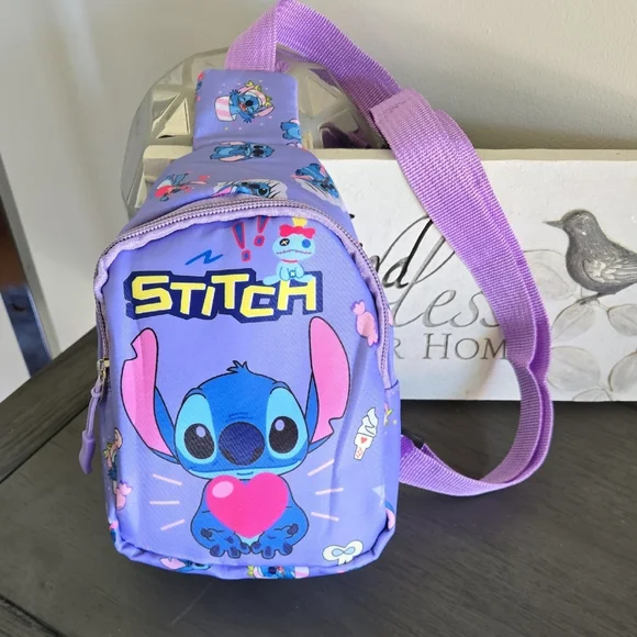 Kids Lilo & Stitch Nylon Backpack Bag Small