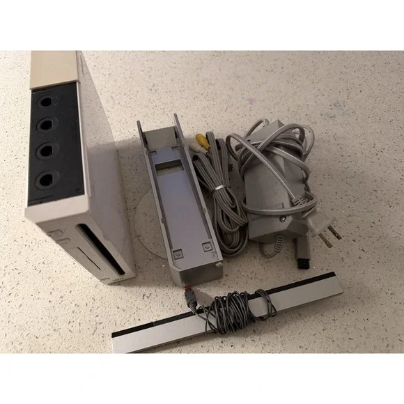 nintendo wii console No Controller Tested Works Perfectly‎ With Stand