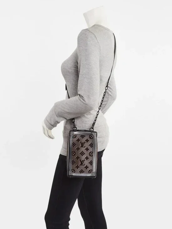 Louis Vuitton Monogram Canvas Tuffetage Vertical Soft Trunk Bag