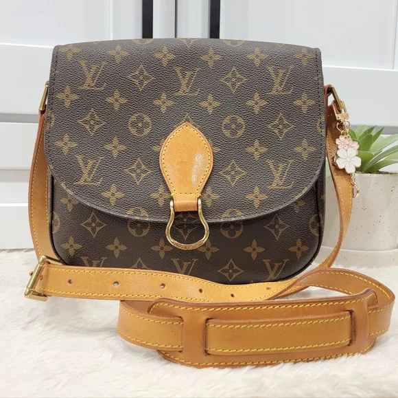 💕DISCONTINUED Crossbody/Shoulder LOUIS VUITTON Saint Cloud GM Monogram