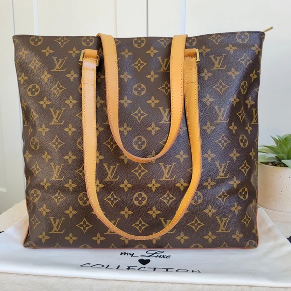 💕BEAUTIFUL Classic LOUIS VUITTON Tote Bag Discontinued Cabas MEZZO Monogram