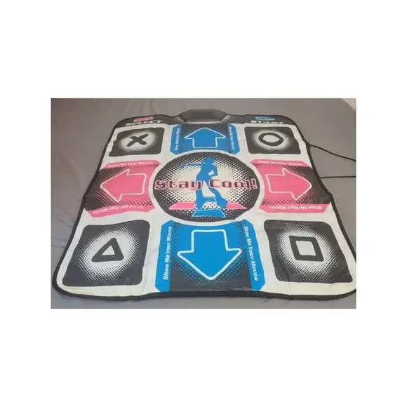 Dance Dance Revolution Mat -- Stains & Holes