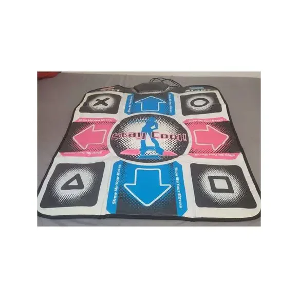 Dance Dance Revolution Mat -- Stains & Holes