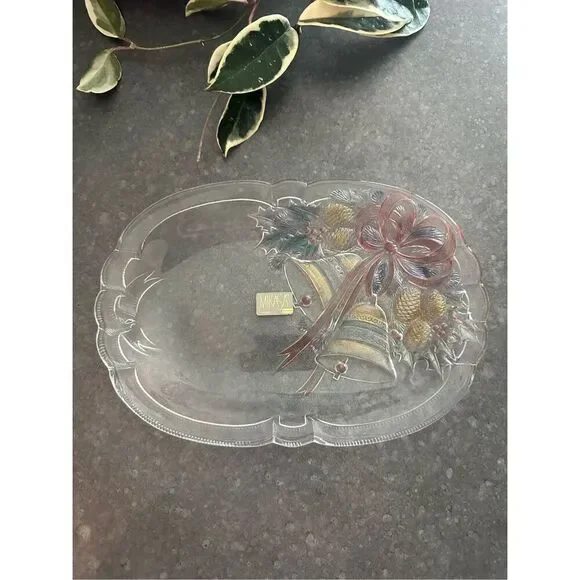 Mikasa Holiday Bells Tray