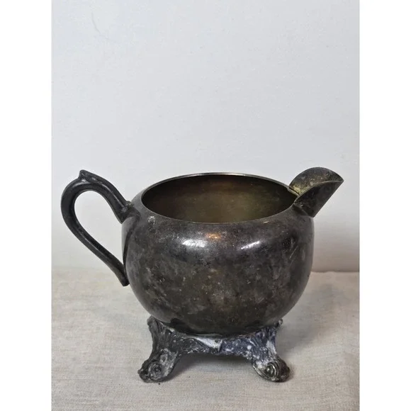 Vintage FB Rogers Silver Co 1083 Creamer Jar