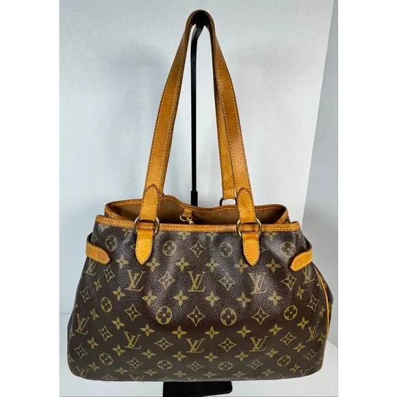 Louis Vuitton Batignolles Horizontal Monogram Tote Bag COA