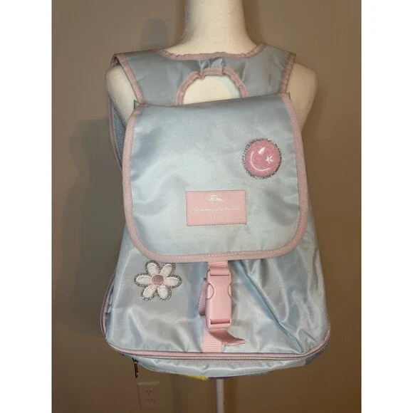Tommy Bahama Kids Blue Backpack with Insulated Cooler Lunch Compartment