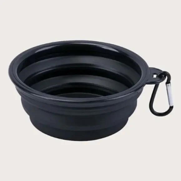 COLLAPSIBLE DOG/CAT TRAVEL BOWL