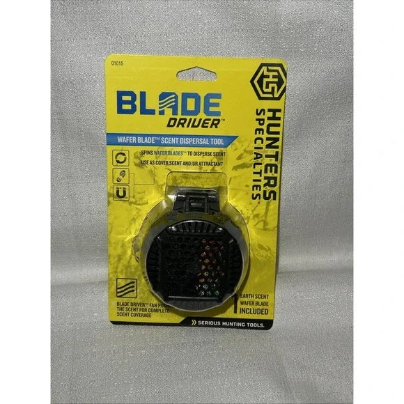 Hunters Specialties 01015 Blade Driver Scent Dispenser w/1‎ Fresh Earth Wafer