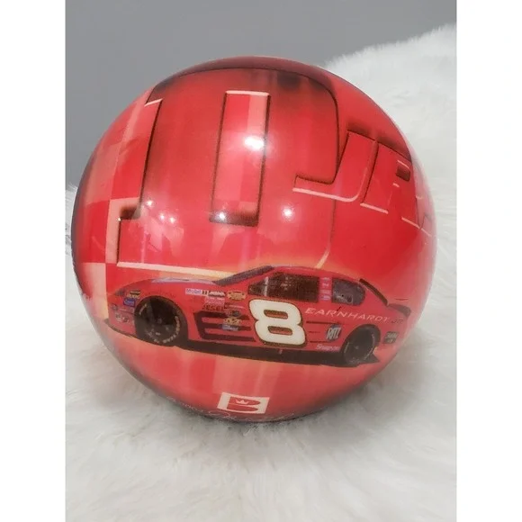9lb Dale Earnhardt JR Viz A Ball Brunswick BOWLING BALL NASCAR #8 UNDRILLED.