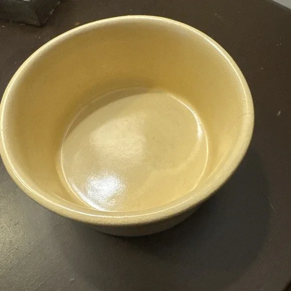 Vintage RRP‎ Roseville Pottery Dog Bowl 5 1/2