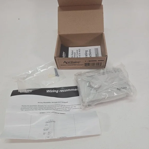Aprilaire 4655 Manual Humidistat Control Precision control for optimal comfort