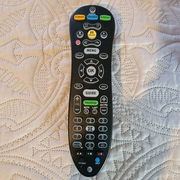 AT&T U-VERSE S30-S1B PROGRAMMABLE IR UNIVERSAL REMOTE CONTROL‎ ULNT-15