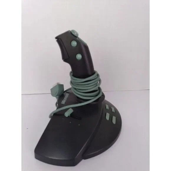 Vintage Retro Gaming Joystick Controller Serial Port DB9 PC‎ Flight Simulator
