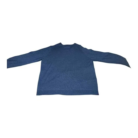 APT 9 Sweater‎ Mens 2XL Blue Seriously Soft Pullover Vneck Long Sleeve Casual